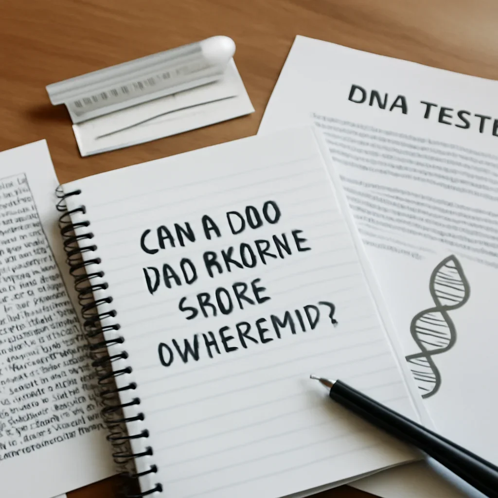 Research notes and DNA testing materials related to can a dog dna profile prove ownership?