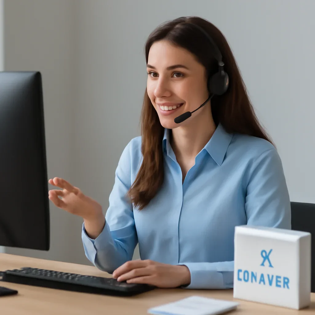uDNA customer support specialist helping with DNA testing questions