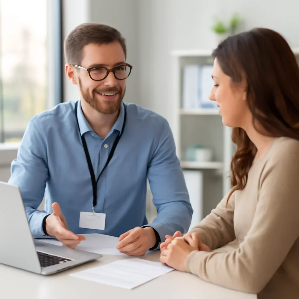 uDNA support specialist helping a customer compare DNA testing options
