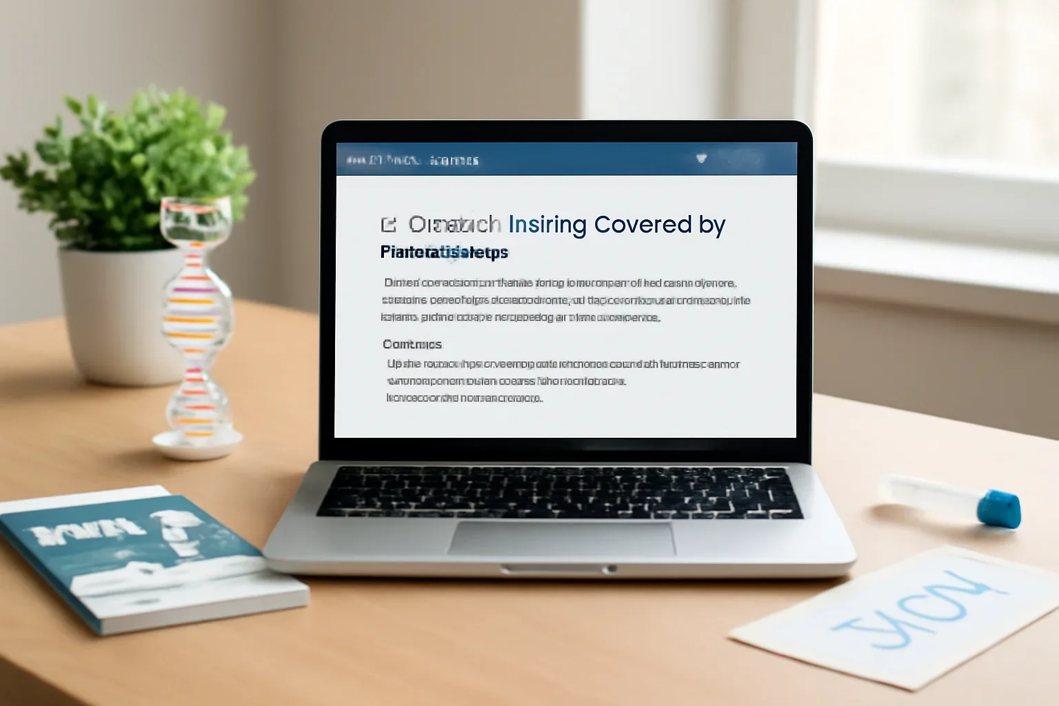 Editorial blog hero image for is genetic testing covered by insurance?
