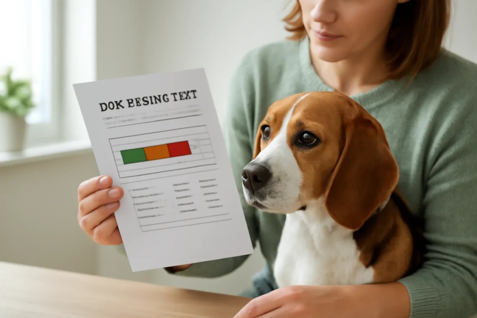Editorial blog hero image for understanding dog disease test results.
