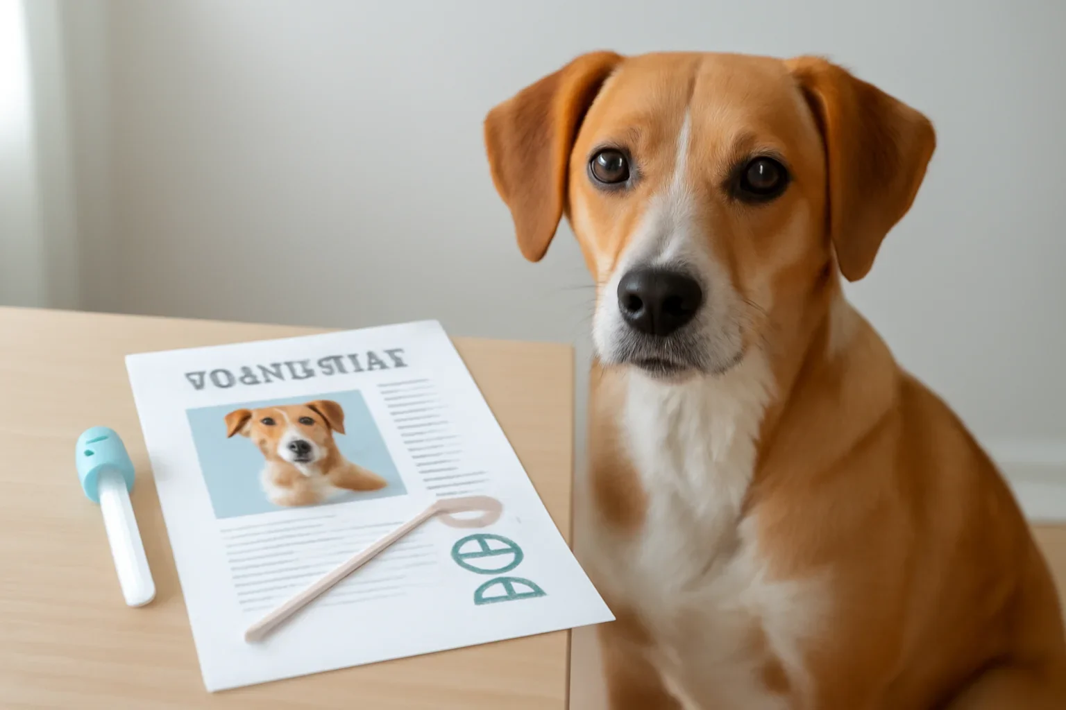 Editorial blog hero image for what a dog dna profile is used for.
